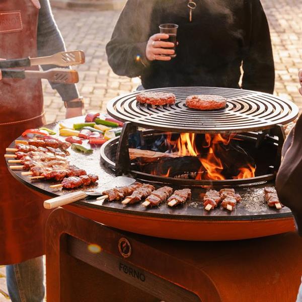 Grote foto grill set voor op de seare barbeque fsgs.500 geschikt voor de sare halo fsp.1000 barbecue tuin en terras buitenkeukens