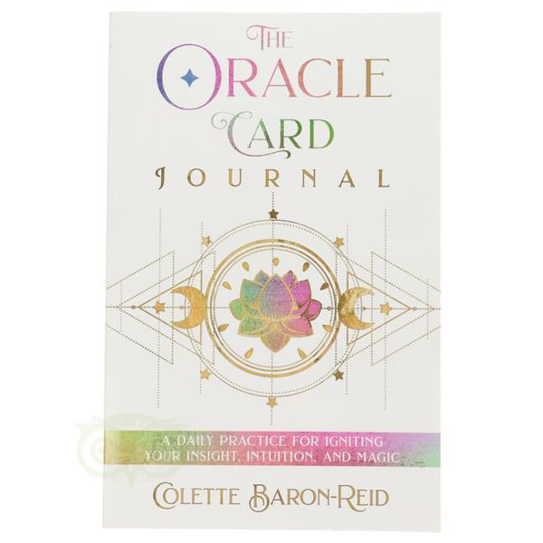 Grote foto the oracle cardjournal colette baron reid boeken overige boeken