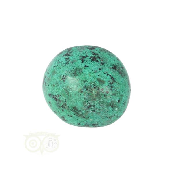 Grote foto chrysocolla trommelsteen nr 27 24 gram verzamelen overige verzamelingen