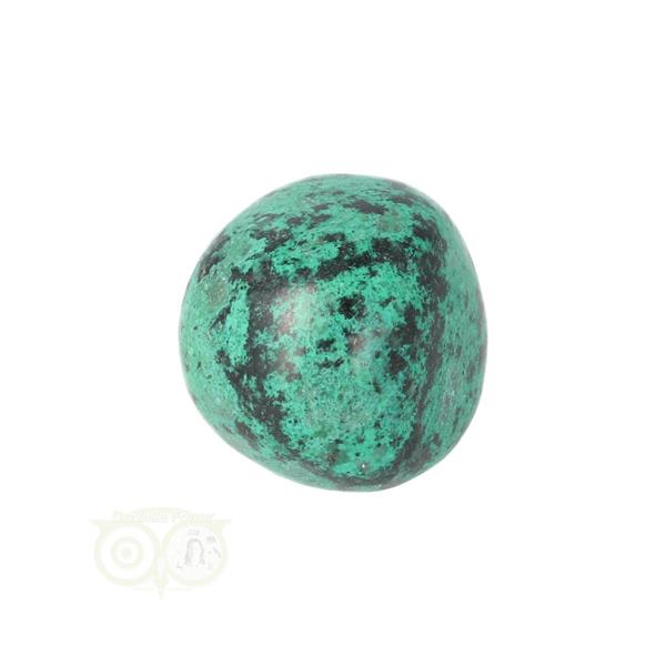Grote foto chrysocolla trommelsteen nr 27 24 gram verzamelen overige verzamelingen