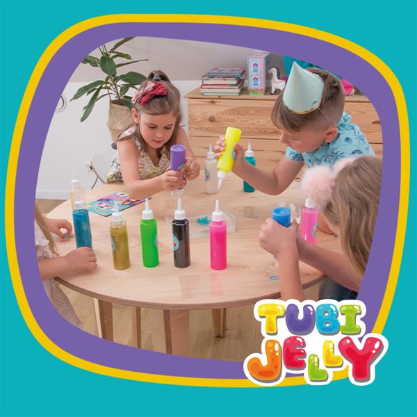 Grote foto tuban tubi jelly set met 6 kleuren en klein aquarium winter kinderen en baby overige