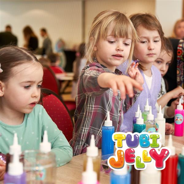 Grote foto tuban tubi jelly set met 6 kleuren en klein aquarium winter kinderen en baby overige