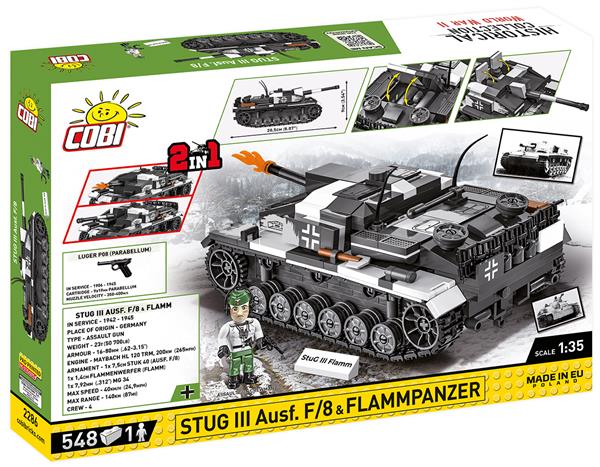 Grote foto cobi 2286 stug iii ausf.f flammpanzer 2in1 kinderen en baby overige