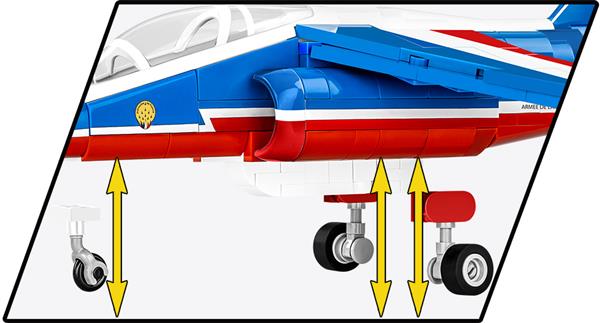 Grote foto cobi 5841 alpha jet patrouille de france kinderen en baby overige