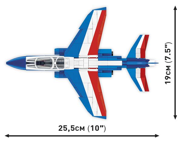 Grote foto cobi 5841 alpha jet patrouille de france kinderen en baby overige