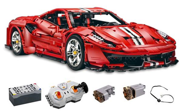 Grote foto cada master italian super car red incl. power system kinderen en baby overige