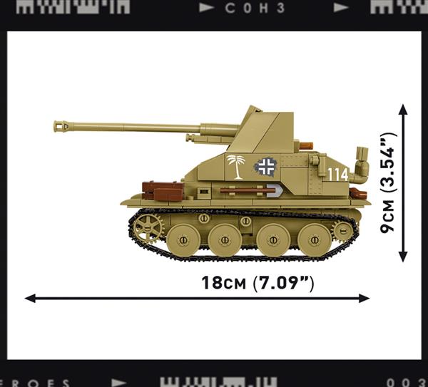 Grote foto cobi 3050 marder iii sd.kfz.139 kinderen en baby overige