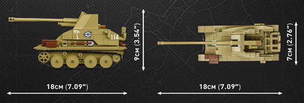 Grote foto cobi 3050 marder iii sd.kfz.139 kinderen en baby overige