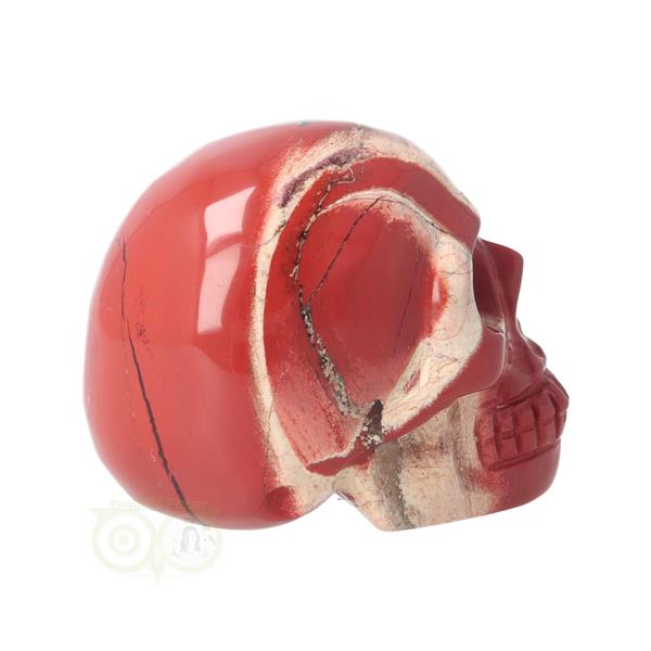 Grote foto rode jaspis schedel nr 16 103 gram verzamelen overige verzamelingen