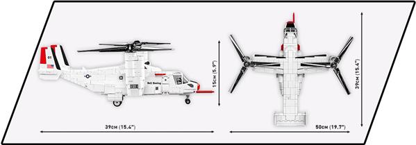 Grote foto cobi 5835 bell boeing v 22 osprey kinderen en baby overige