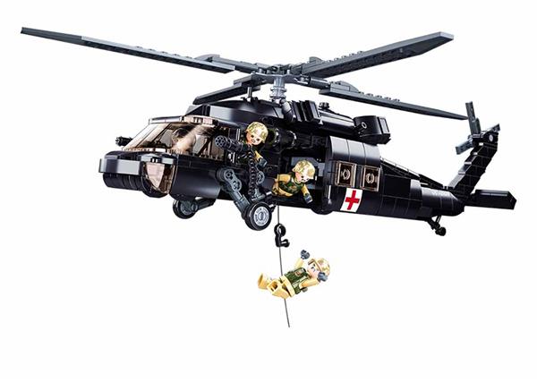 Grote foto sluban amerikaanse medische leger helikopter kinderen en baby overige