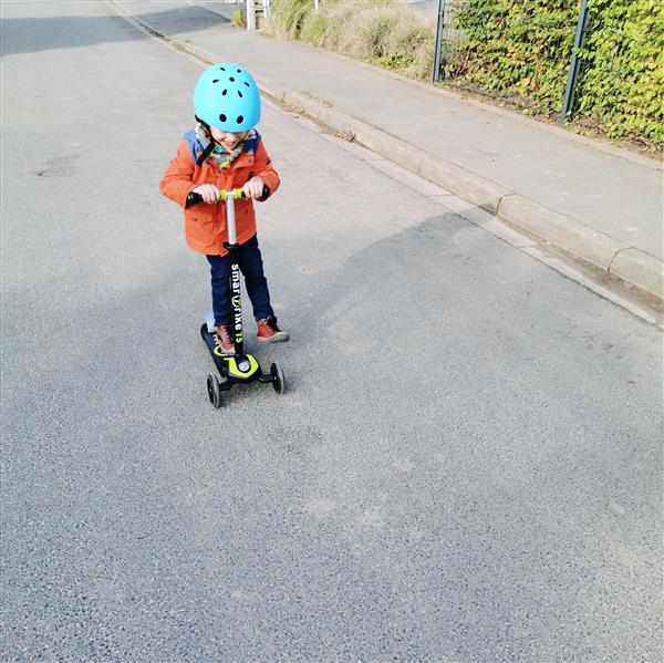 Grote foto smartrike t5 step groen kinderen en baby los speelgoed