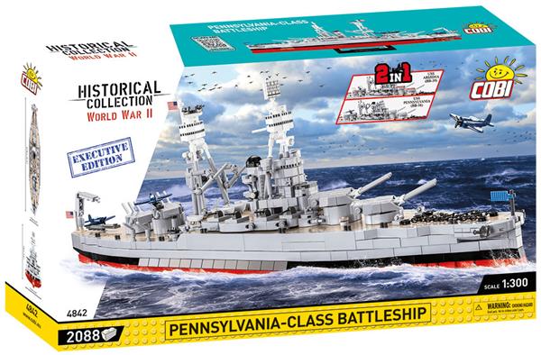 Grote foto cobi 4842 battleship pennsylvania class exe ed kinderen en baby overige