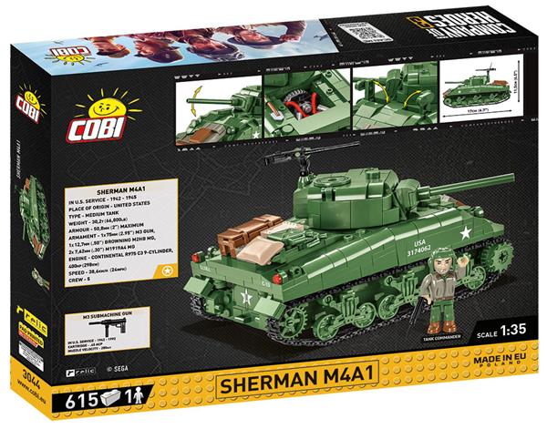 Grote foto cobi 3044 sherman m4a1 kinderen en baby overige