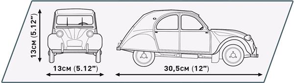 Grote foto cobi 24341 citroen 2cv charleston kinderen en baby overige