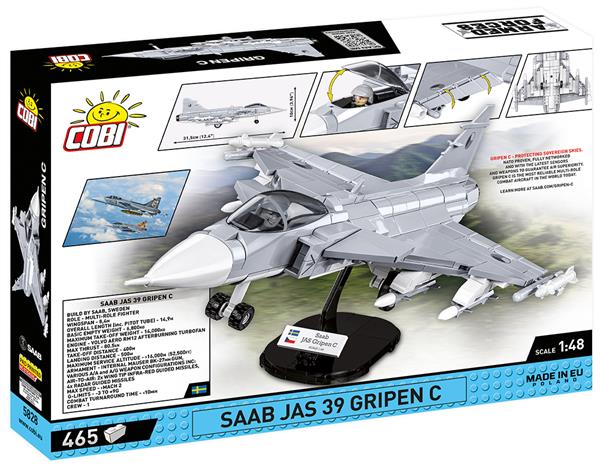 Grote foto cobi 5828 saab jas 39 gripen c kinderen en baby overige