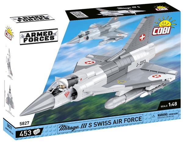 Grote foto cobi 5827 mirage iiis swiss air force kinderen en baby overige