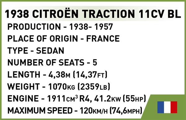 Grote foto cobi ww2 2266 citro n traction 11cv bl kinderen en baby overige