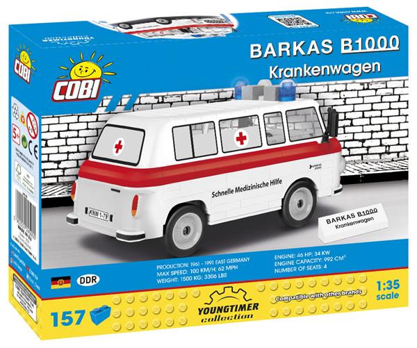 Grote foto cobi 24595 barkas b1000 ziekenauto kinderen en baby overige