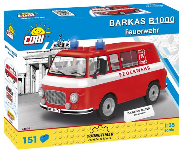 Grote foto cobi 24594 barkas b1000 brandweer kinderen en baby overige