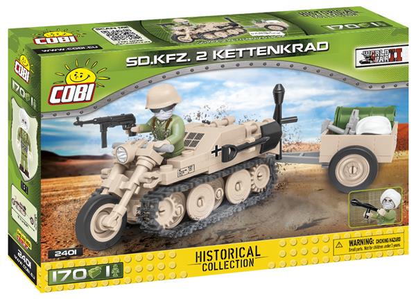 Grote foto cobi ww2 2401 sd.kfz. 2 kettenkrad kinderen en baby overige