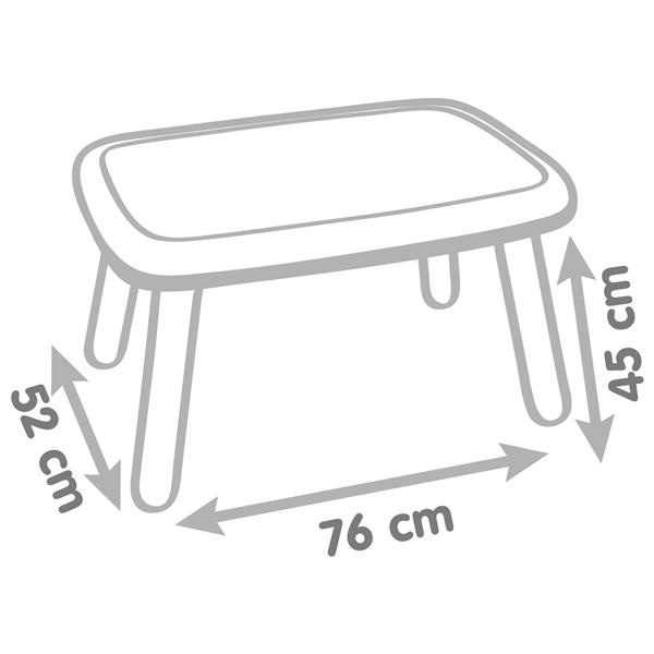 Grote foto smoby kid tafel groen kindermeubel kinderen en baby overige