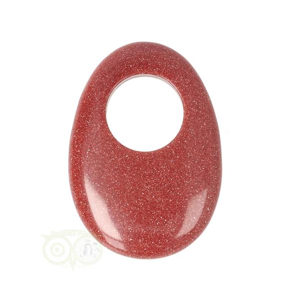 Grote foto goudsteen bruine donut druppel nr 8 kleding dames sieraden