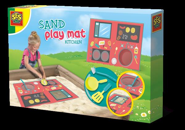 Grote foto zand speelmat keuken kinderen en baby overige