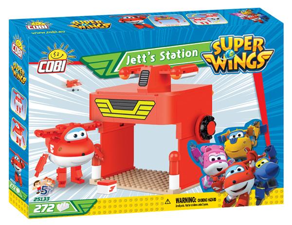 Grote foto cobi 25133 super wings jetts station kinderen en baby overige