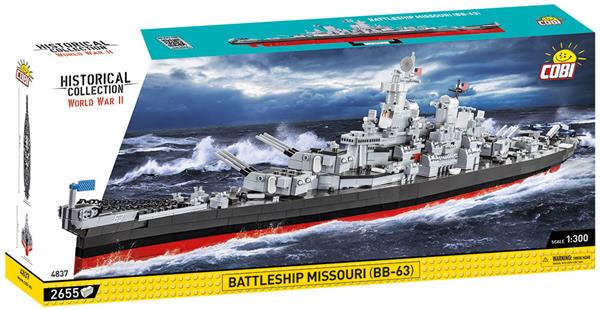 Grote foto cobi 4837 battleship uss missouri bb 63 kinderen en baby overige