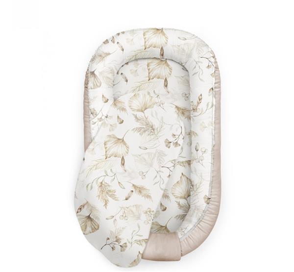 Grote foto babynest cocoon boho beige boho velvet beige kinderen en baby complete kinderkamers