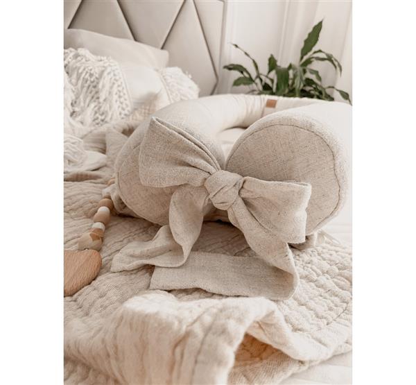 Grote foto babynestje naturel sand cocoon natural sand kinderen en baby complete kinderkamers