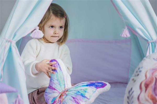 Grote foto tipi tent unicorn met accessoires unicorn speelmat en 2 kussens kinderen en baby overige