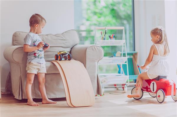 Grote foto balance board gakker graded pure wood met vingerbeveiliging puur wood kinderen en baby overige