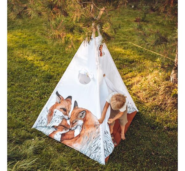 Grote foto tipi tent fox basis kinderen en baby overige