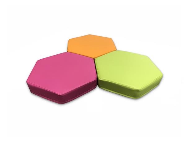 Grote foto foam poefset rainbow hexagon hexagon kinderen en baby overige