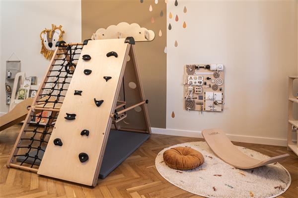 Grote foto activiteitenbord montessori bohemian play wandbord premium play bohemian kinderen en baby overige