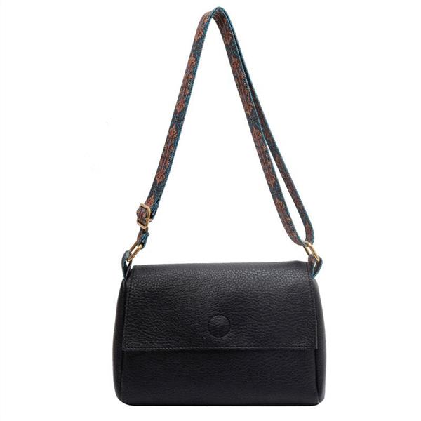 Grote foto solid leather crossbody bag for women shoulder tote handbag purse sieraden tassen en uiterlijk damestassen