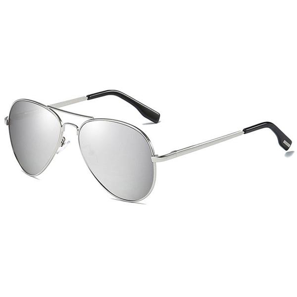 Grote foto klassieke piloot gepolariseerde zonnebril metalen pilotenbril uv400 rijbril kleding dames sieraden