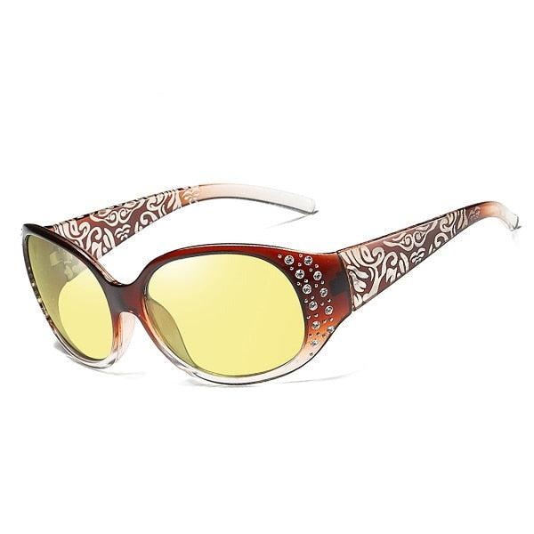 Grote foto day night sunglasses for women photochromic vision polarized shades kleding dames sieraden