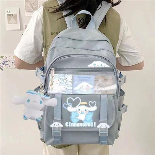 Grote foto cartoon anime backpack for girls waterproof laptop school bag computers en software overige computers en software
