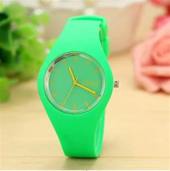 Grote foto jelly watch unisex quartz clockwork silicone strap kleding dames horloges