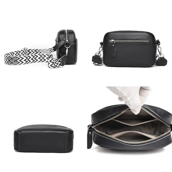 Grote foto leather crossbody bag for women luxury shoulder handbag messenger tote sac sieraden tassen en uiterlijk damestassen