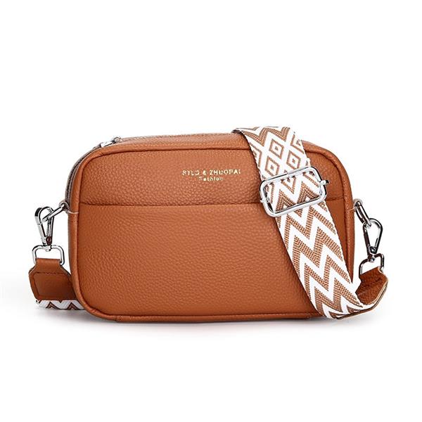 Grote foto leather crossbody bag for women luxury shoulder handbag messenger tote sac sieraden tassen en uiterlijk damestassen