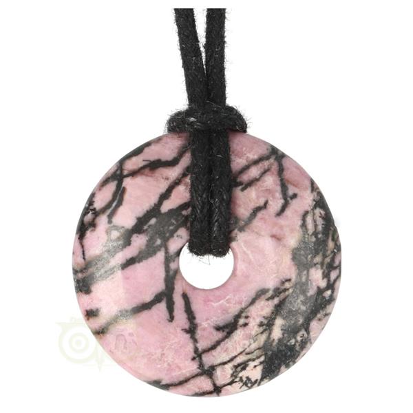Grote foto rhodoniet donut hanger nr 5 3 cm verzamelen overige verzamelingen