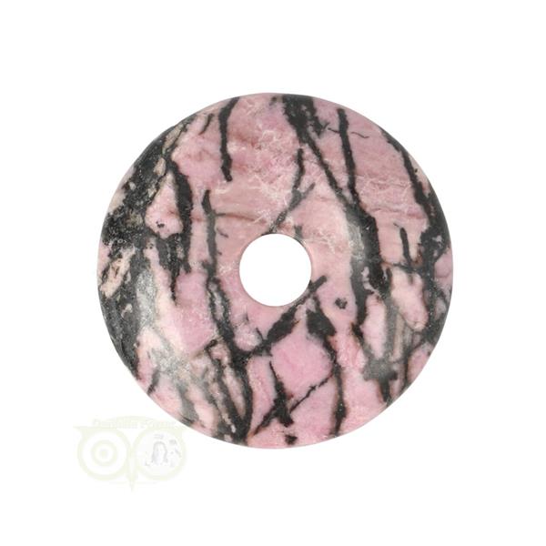 Grote foto rhodoniet donut hanger nr 5 3 cm verzamelen overige verzamelingen
