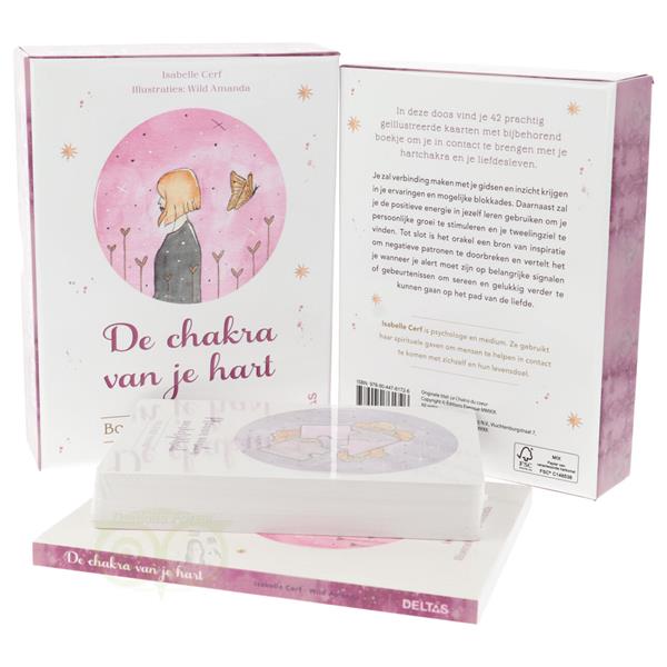 Grote foto de chakra van je hart orakelkaarten isabelle cerf boeken overige boeken