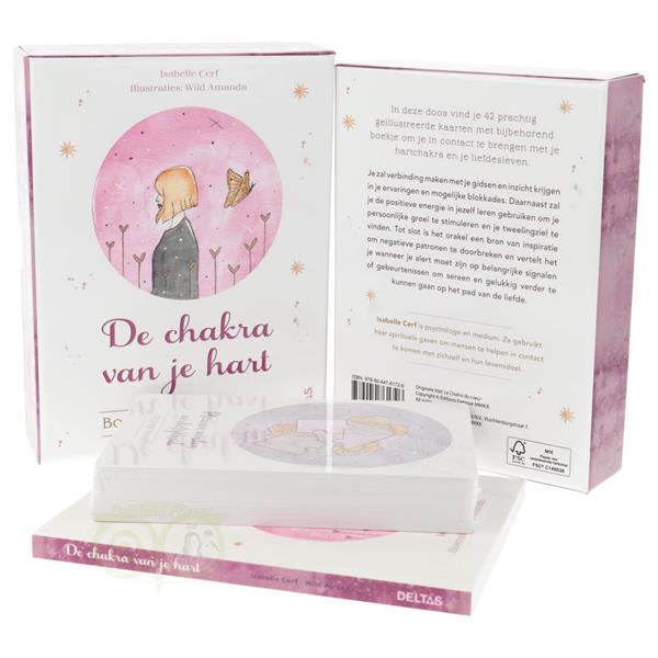 Grote foto de chakra van je hart orakelkaarten isabelle cerf boeken overige boeken