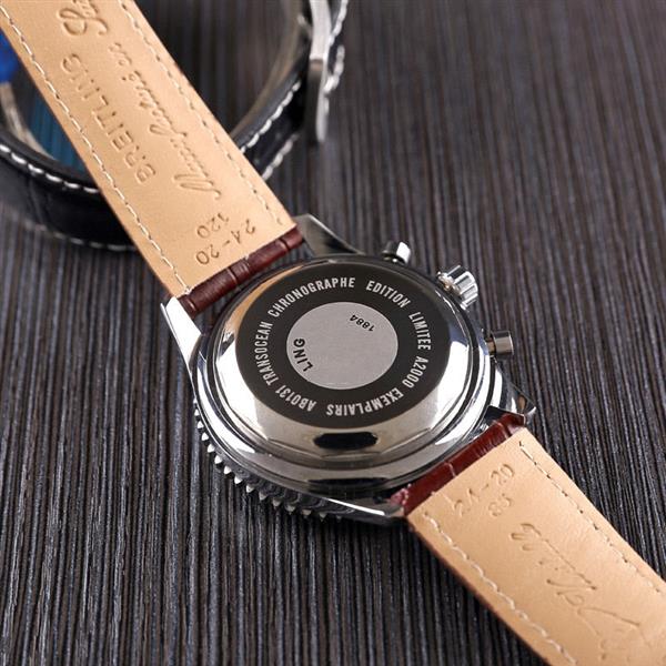 Grote foto automatisch mechanisch horloge voor heren multifunctioneel waterdicht polshorloge met zes naalden kleding dames horloges