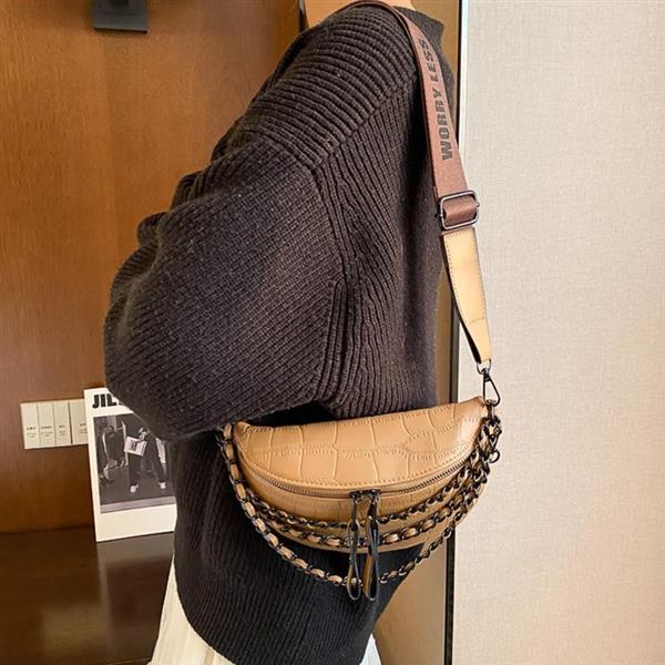 Grote foto luxe heuptasje voor dames heuptas met dikke riem crossbody designer handtas sieraden tassen en uiterlijk damestassen
